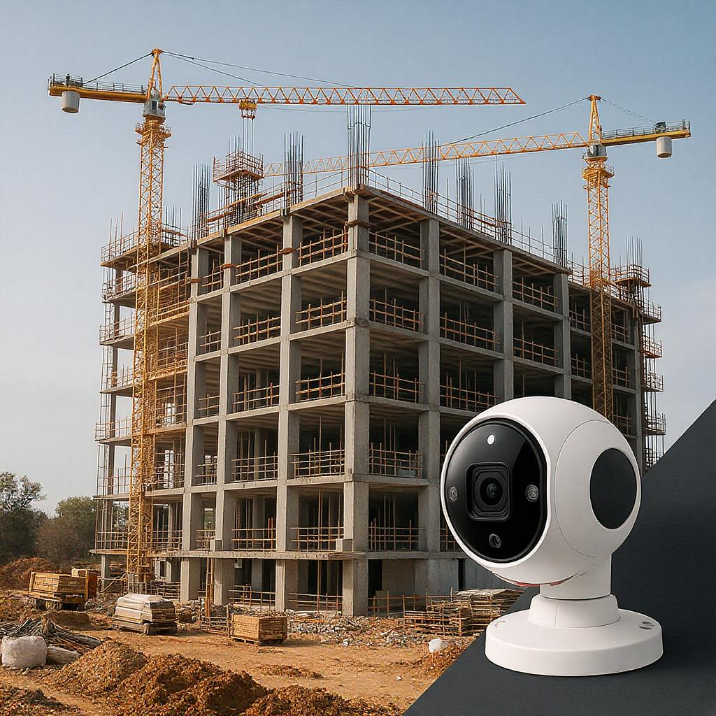 Cámaras para seguimiento de proyecto de obra pública en Guatemala